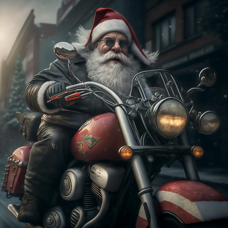 Santa created by artificial intelligence